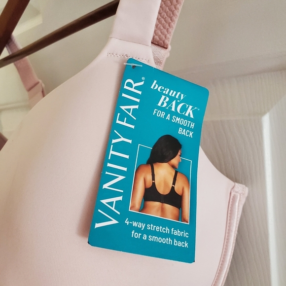 NWT VANITY FAIR Beauty Back Bra Style 76380 In Sheer Quartz (Multi Sz Available) - Picture 4 of 12